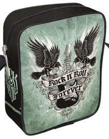 Torba Listonoszka ROCK N' ROLL FOREVER Dodaj Napis