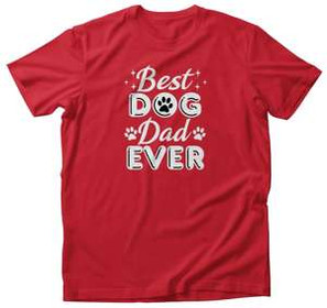 Koszulka BEST DOG DAD EVER DODAJ NAPIS!