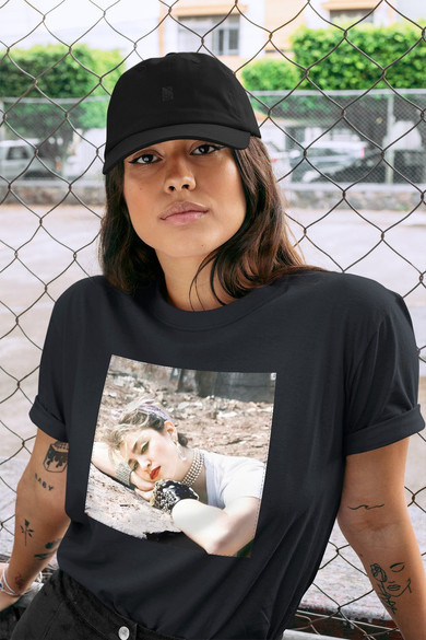 Koszulka z naszywką MADONNA young 01