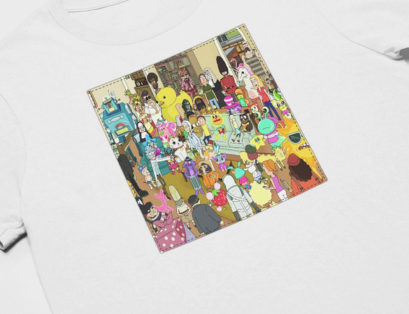 Koszulka z naszywką Rick and Morty 02