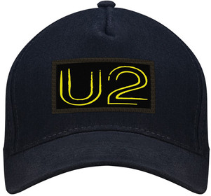 Czapka U2 bejsbolówka z naszywką