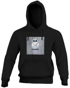 Bluza z naszywką Meowsomepocket