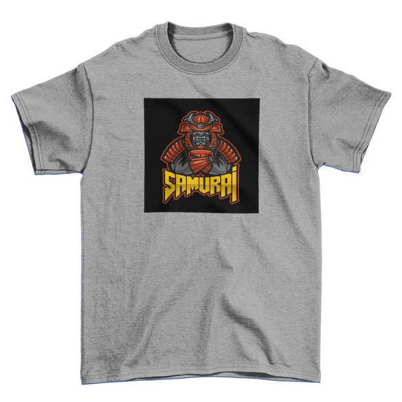 Koszulka z naszywką SAMURAJ
