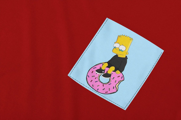 Koszulka z kieszonką BART SIMPSON