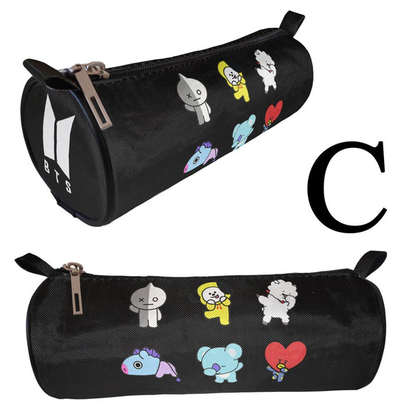 BTS Piórnik szkolny tuba WZORY