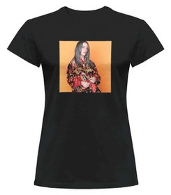 Bluzka damska z naszywką Billie Eilish 02