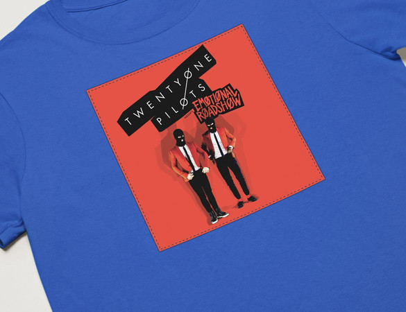 Koszulka z naszywką Twenty One Pilots 04