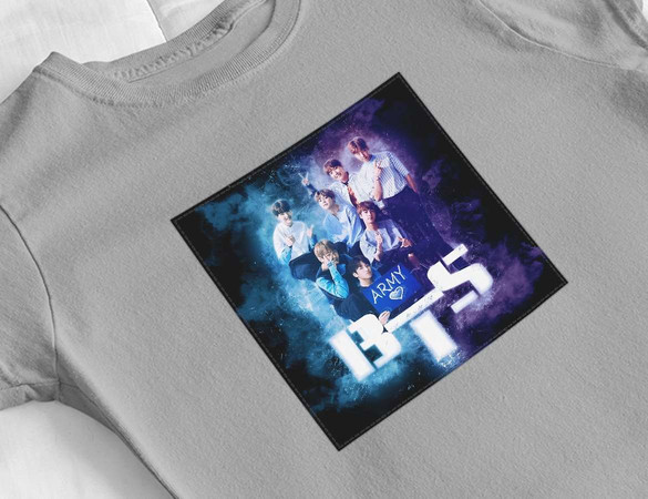 Bluzka damska z naszywką BTS Army 01