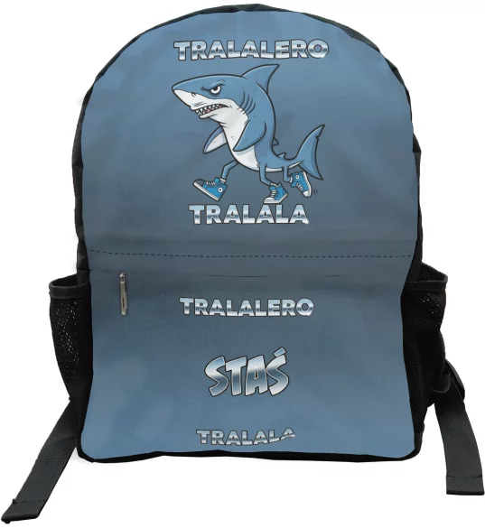 Plecak szkolny Italian Brainrot Tralalero Tralala 