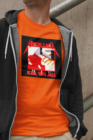 Koszulka z naszywką Metallica Kill...