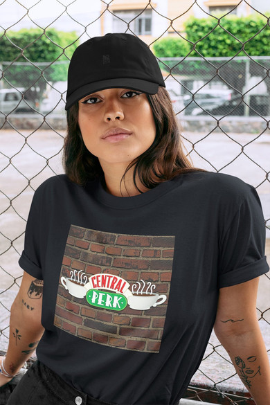 Koszulka z naszywką Friends central perk