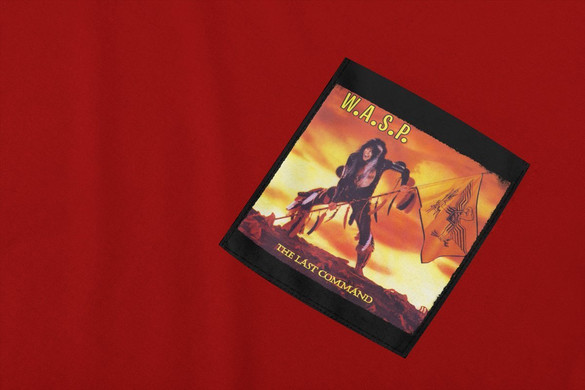 Koszulka z kieszonką W.A.S.P.