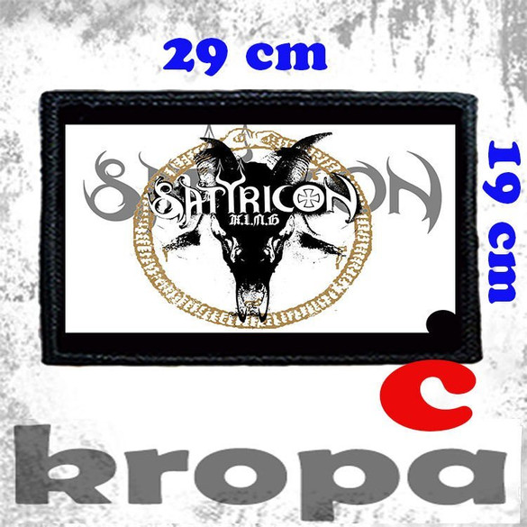 Naszywka duża na ubranie SATYRICON