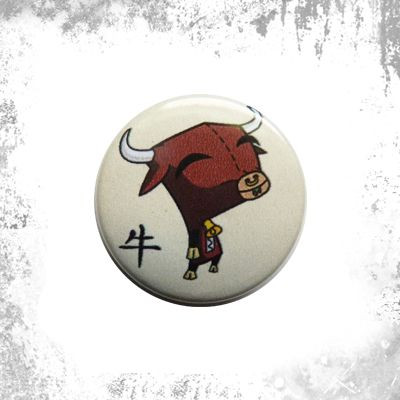 Przypinka CHIŃSKI ZNAK ZODIAKU - BAWÓŁ 03