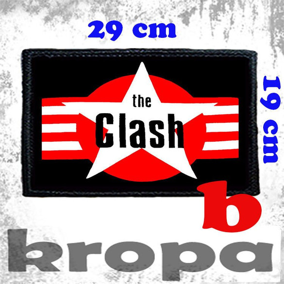 Naszywka duża na ubranie THE CLASH