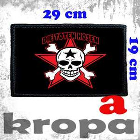 Naszywka duża na ubranie DIE TOTEN HOSEN
