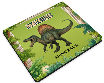 Podkładka Dinozaury Spinozaur z nadrukiem imienia 36x29cm