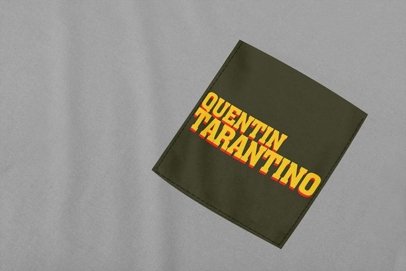 Koszulka z kieszonką QUENTIN TARANTINO