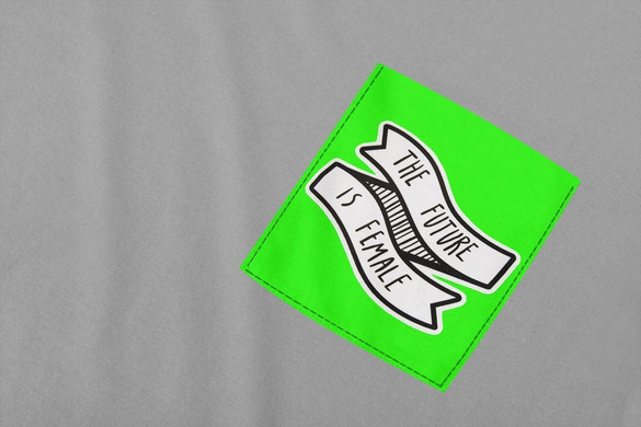 Koszulka z kieszonką THE FUTURE IS