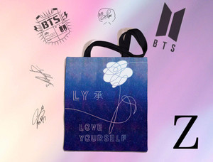 Torba na ramię BTS k-pop FULLPRINT z Polski 