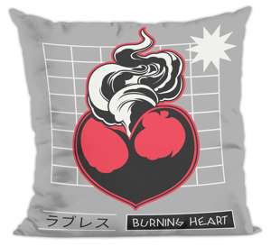 Poduszka Burning heart