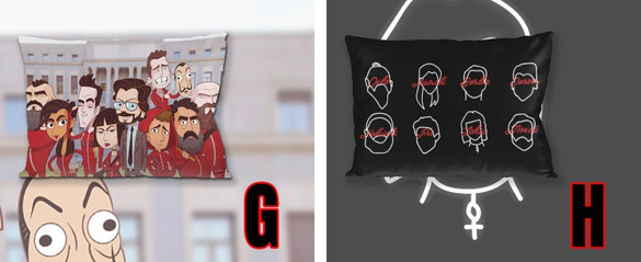 Poduszka DOM Z PAPIERU 60x40cm RÓŻNE WZORY