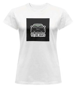 Bluzka damska z naszywką Toyota-Yes,She..