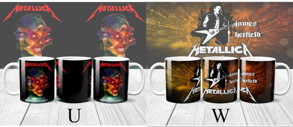 Kubek METALLICA + IMIĘ GRATIS, PREZENT