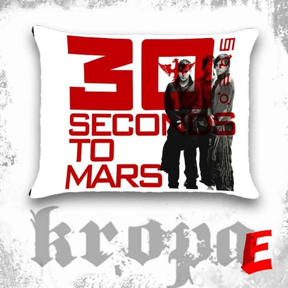 Poduszka 30 SECONDS TO MARS duża 58 cm 38 cm