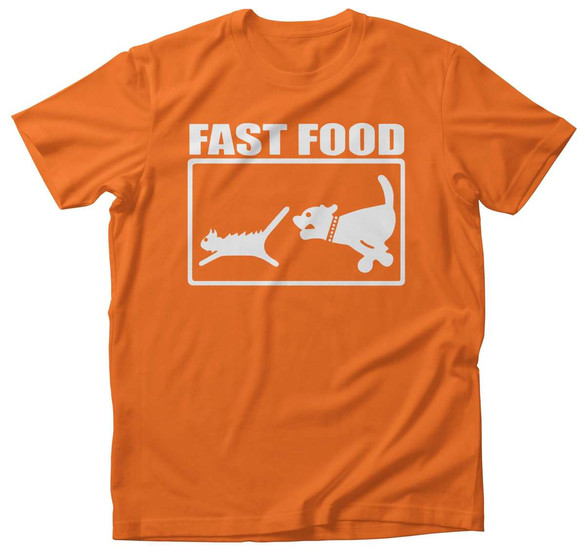 Koszulka Fast Food + Twój napis