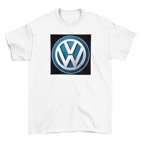 Koszulka z naszywką Volkswagen logo black