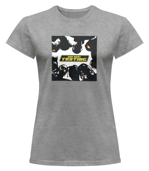 Bluzka damska z naszywką Asap Rocky Testing