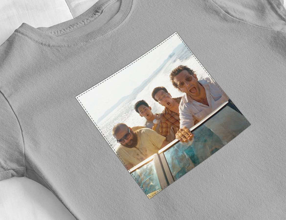 Bluzka damska z naszywką Kac Vegas squad 01