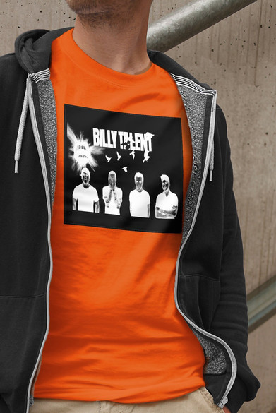 Koszulka z naszywką Billy Talent band