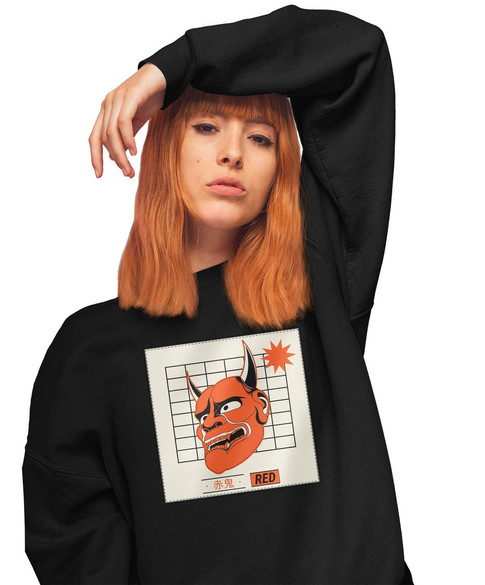 Bluza z naszywką Red devil