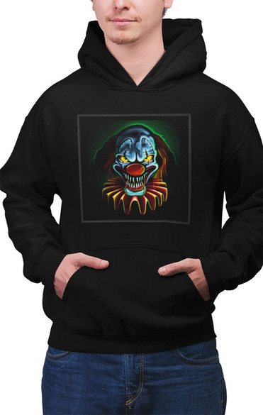 Bluza z naszywką ZŁY KLAUN