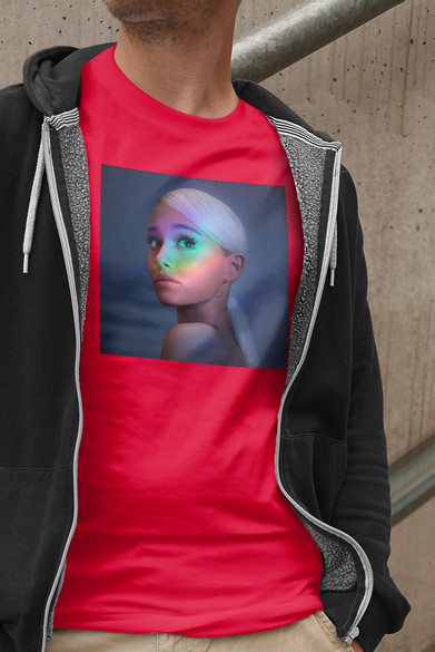 Koszulka z naszywką ARIANA GRANDE 06