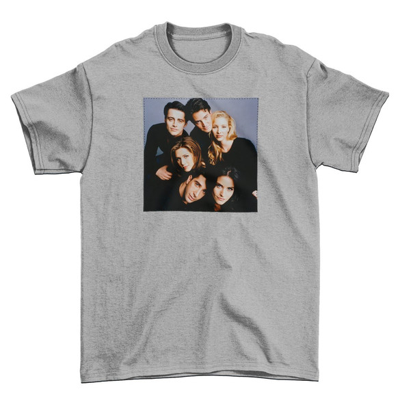 Koszulka z naszywką Friends squad