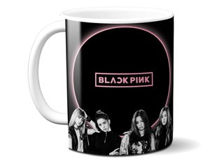 Kubek BlackPink Logo & Jisoo Jennie Rosé Lisa