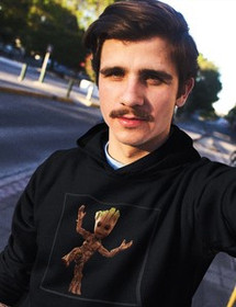 Bluza z naszywką I AM GROOT