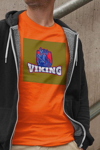 Koszulka z naszywką  VIKING