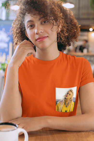 Koszulka z kieszonką Billie Eilish 03