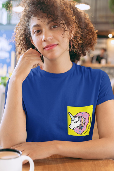 Koszulka z kieszonką JEDNOROŻEC UNICORN