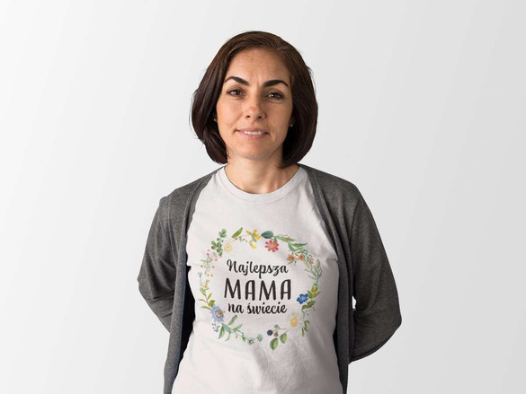 Koszulka NAJLEPSZA MAMA NA ŚWIECIE 02