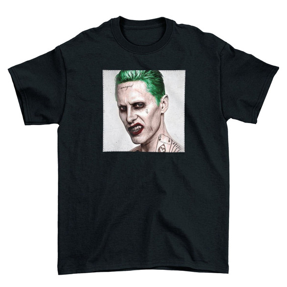Koszulka z naszywką Joker Jared Leto