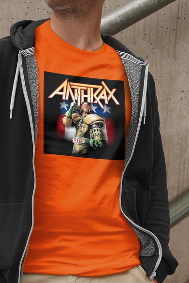 Koszulka z naszywką Anthrax 