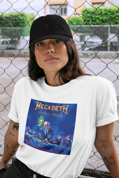 Koszulka z naszywką Megadeth Rust in...