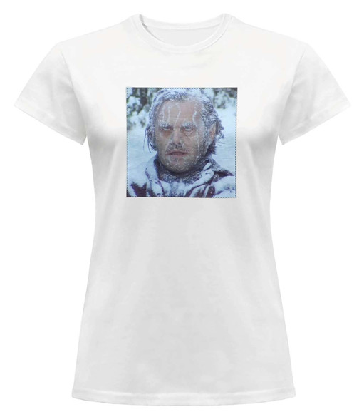 Bluzka damska z naszywką Lśnienie Nicholson Ice