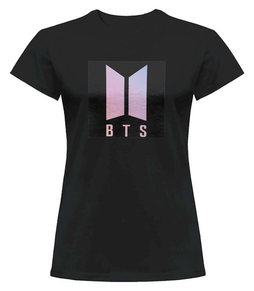 Bluzka damska z naszywką BTS LOGO