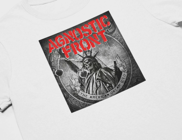 Koszulka z naszywką Agnostic Front  02